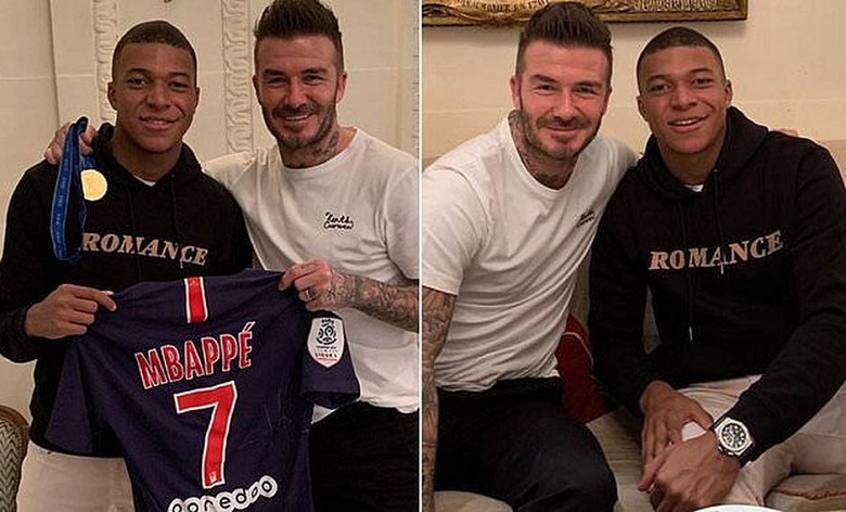 David Beckham Ingin Jadi Klien Kylian Mbappe