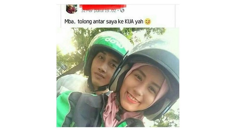 6 Momen Ketemu Driver Ojek Online Cantik Ini Bikin Betah