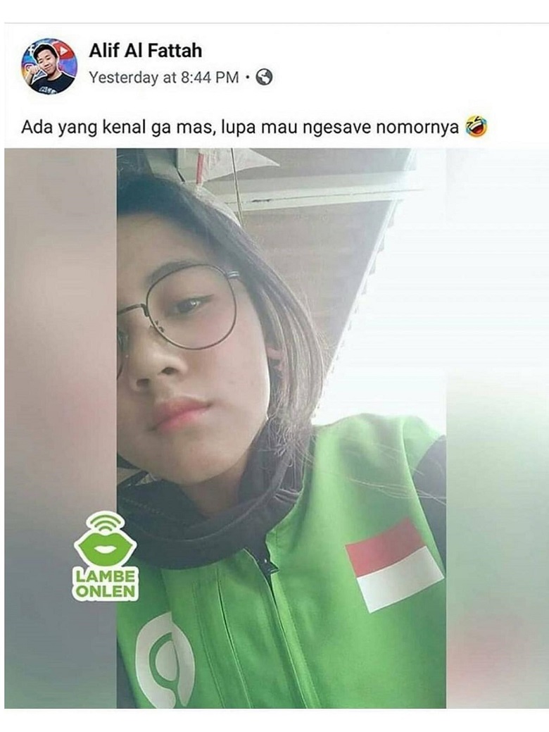 6 Momen Ketemu Driver Ojek Online Cantik Ini Bikin Betah