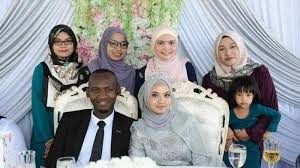 2018 Berawal dari Curhatan di Kafe, Wanita Malaysia Menikah dengan Pria Afrika