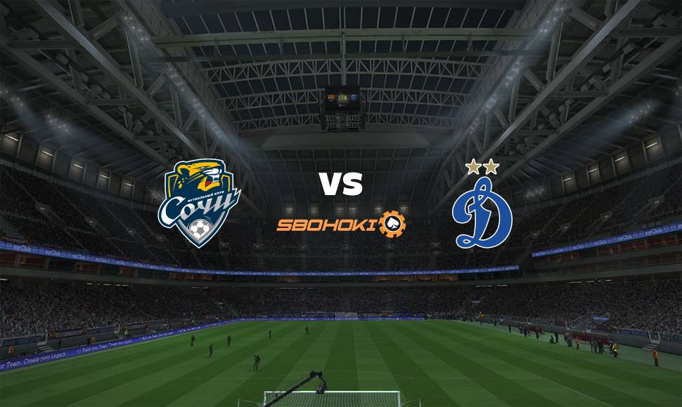 Live Streaming Sochi vs Dinamo Moscow 19 September 2021 1