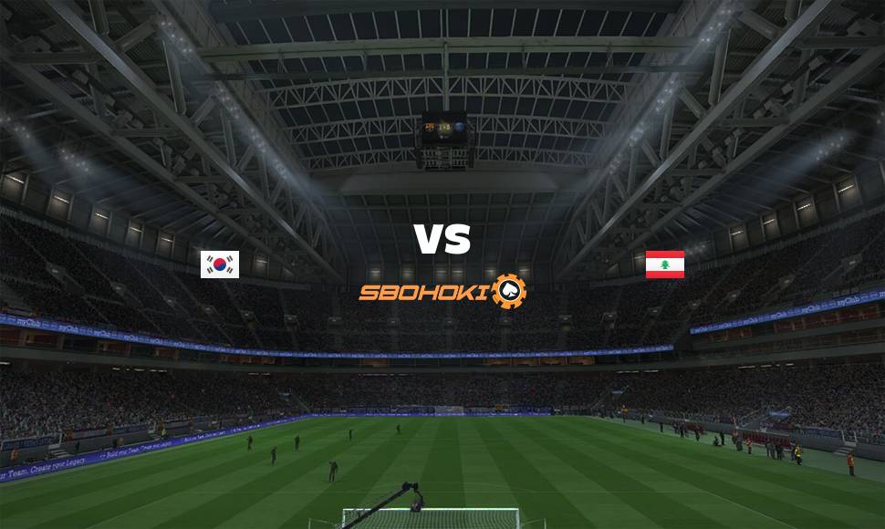 Live Streaming South Korea vs Lebanon 7 September 2021 1