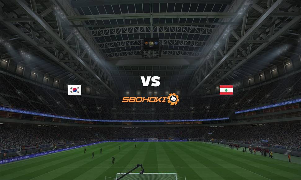 Live Streaming South Korea vs Lebanon 7 September 2021 1